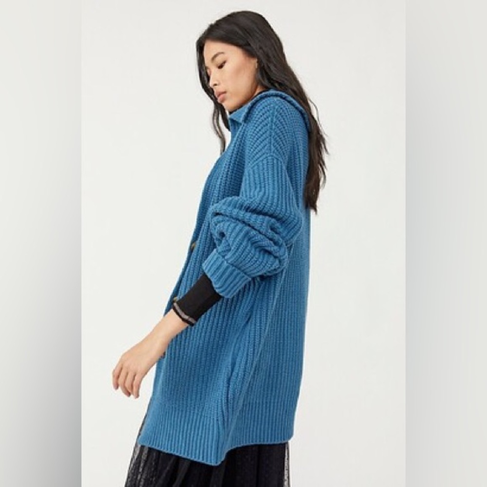 Free People Swim Too Deep Cardi Sweater Size XS